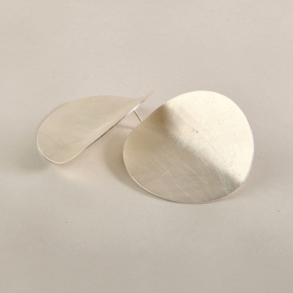 Travesía Maxi Silver Earrings