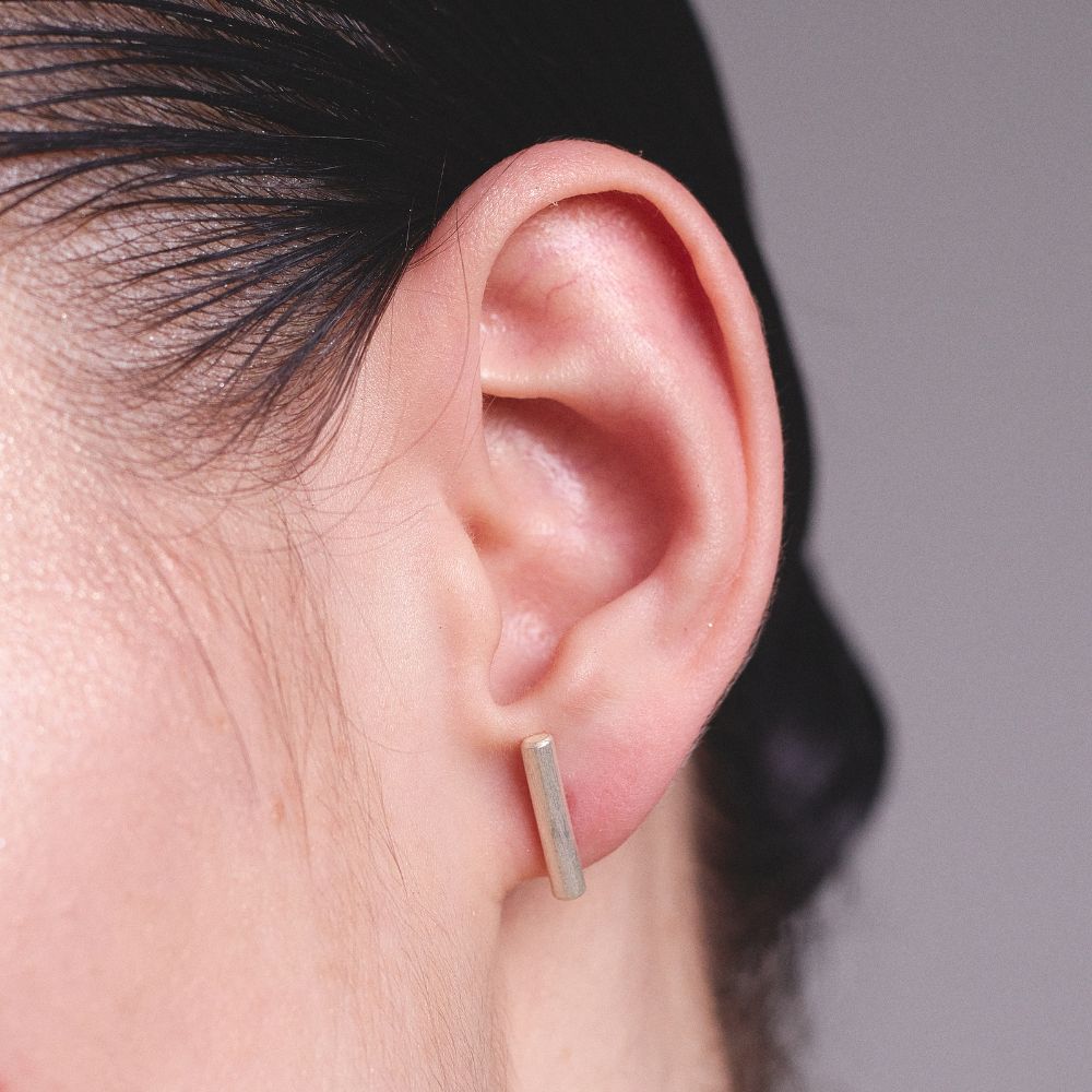 Aretes Nova Silver Plata Cirucular Joya Mujer Moda Moderno Moderna Estilo