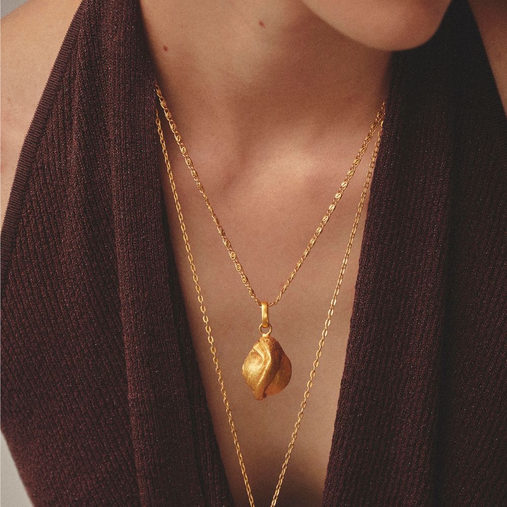 Inés Necklace-Large Pendant