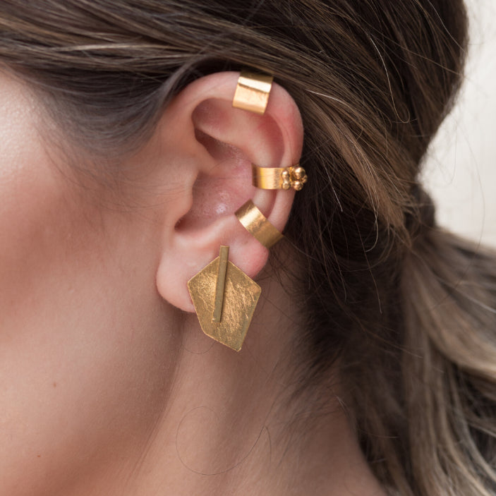 Ear Cuff Granulación - Luisa Lōpez